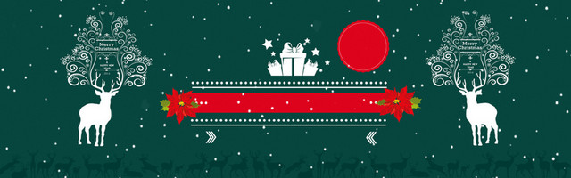 圣诞节宣传单BANNER