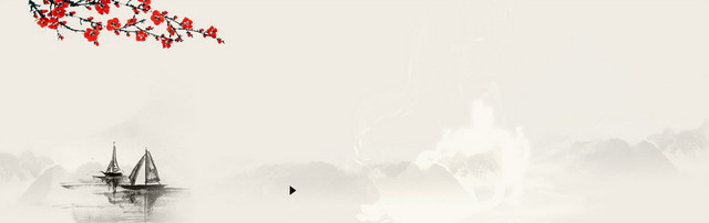 中国风背景海报