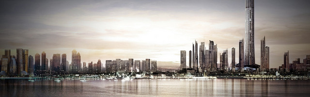 高楼建筑背景 BANNER