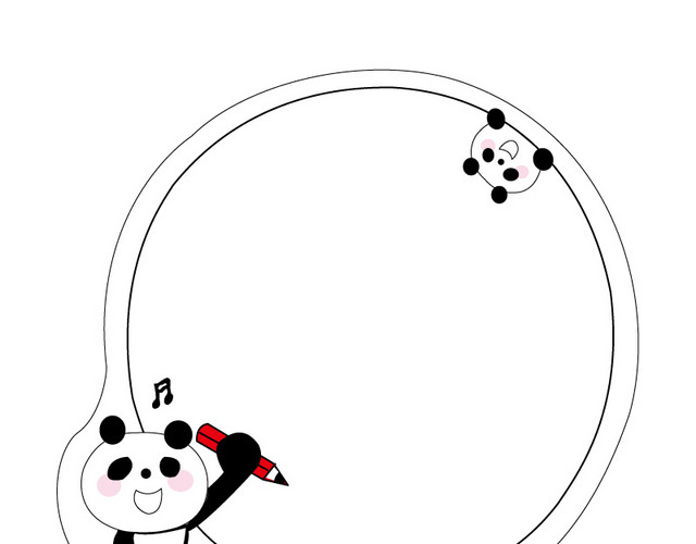 手绘卡通动物素材