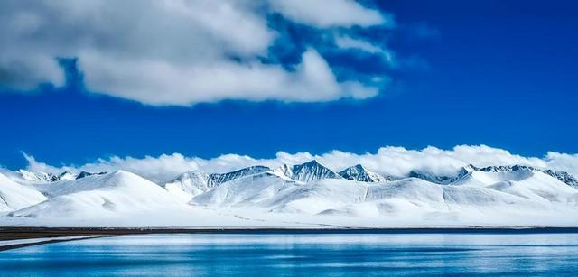 中国 山 旅游 全景图 雪 冬天 冰 湖 水 几点思考