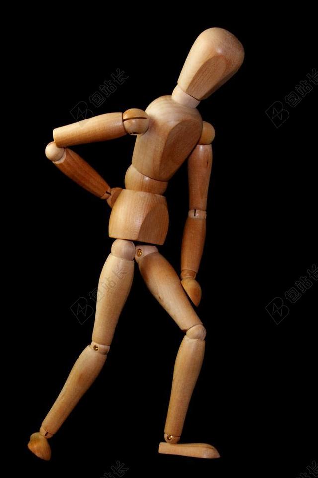 数字 男子 立场 背痛 坐骨神经痛 催眠术 娃娃