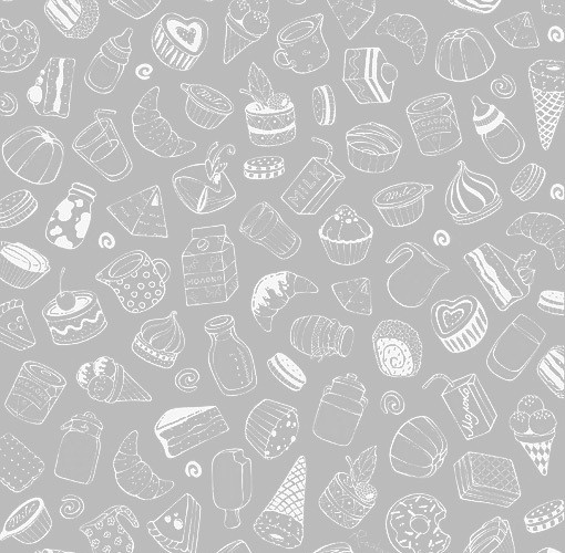 手绘甜品图标底纹