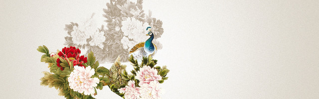 中国风工笔画BANNER