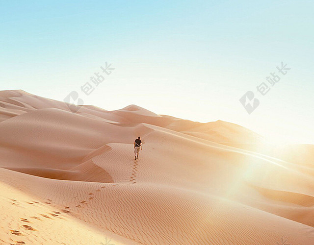 沙漠摄影H5背景