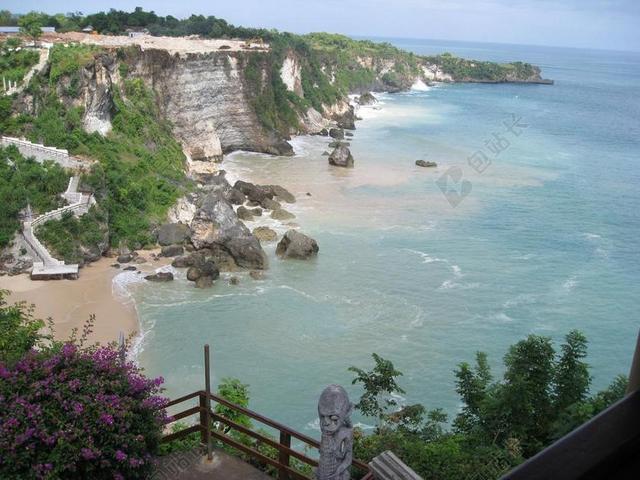 海滩 印度尼西亚 巴厘岛 海洋 热带 波 海岸 沙 户外
