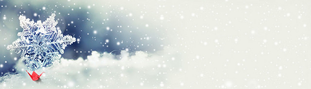 冬季下雪背景
