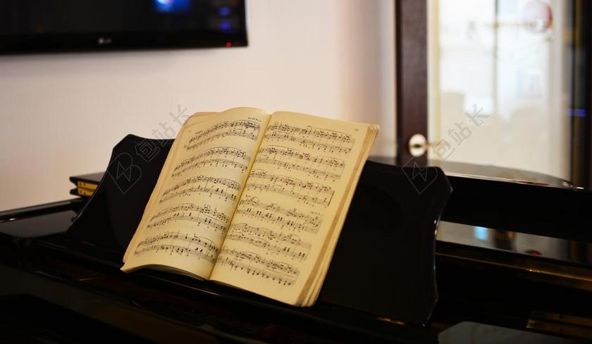 乐谱 钢琴 O 先知 文书 室内