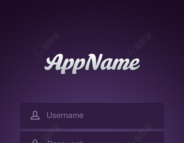 手机APP用户登录界面免费下载