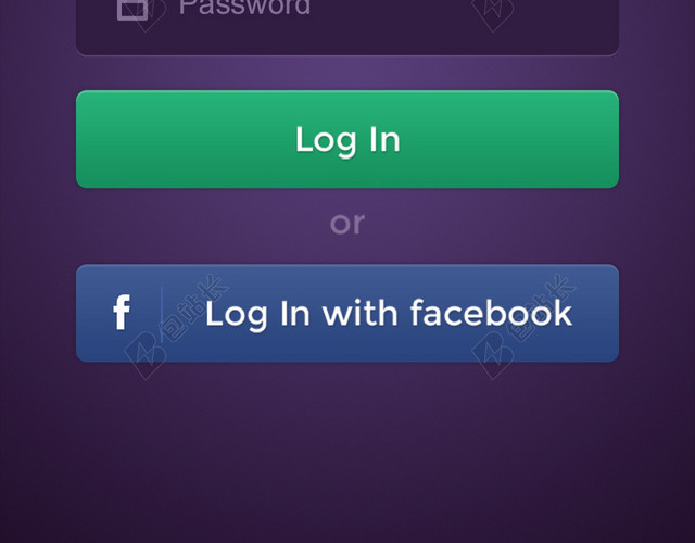 手机APP用户登录界面免费下载