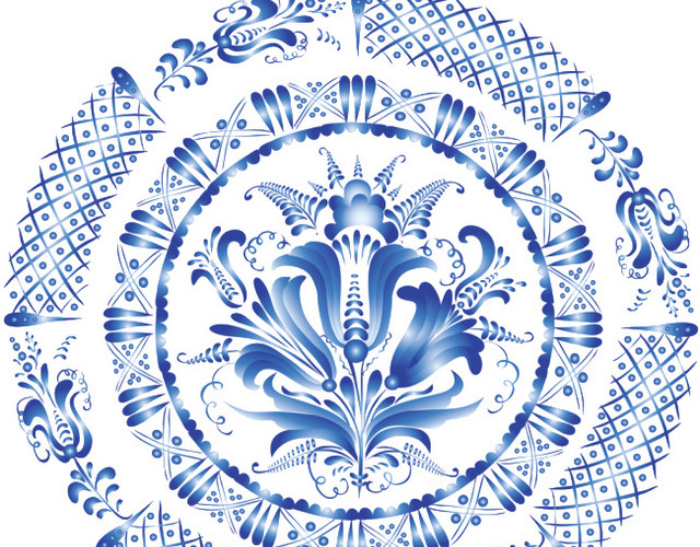 清新花纹