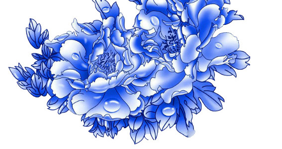 青花瓷花纹