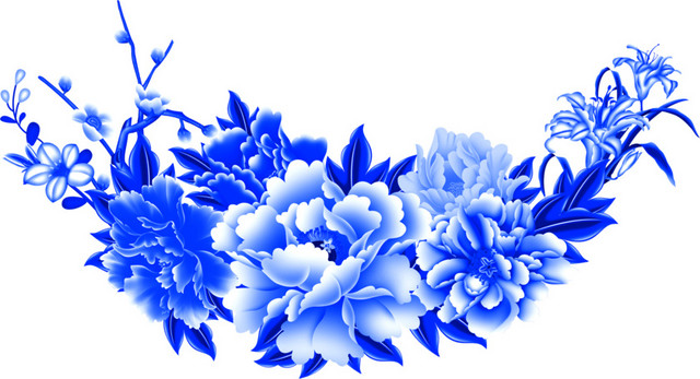 牡丹花纹