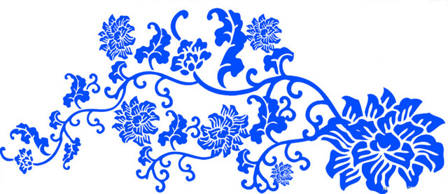 青花瓷花纹