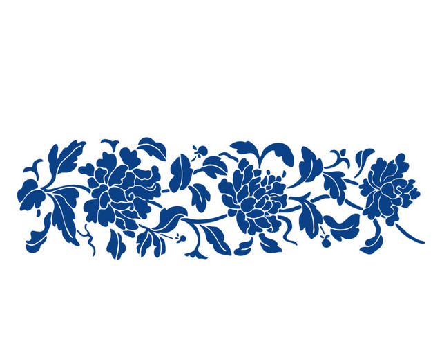 青花瓷花纹