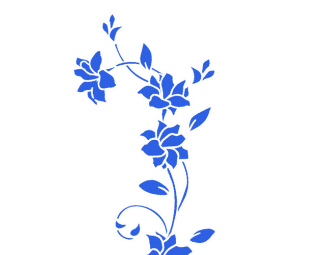 中国风花纹