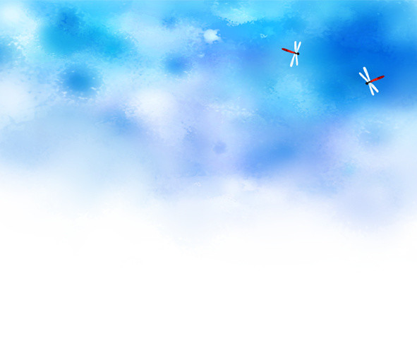 蓝蓝的天空