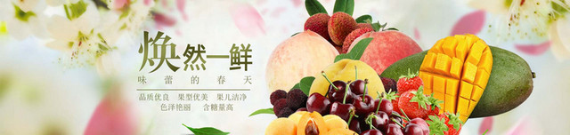 水果BANNER