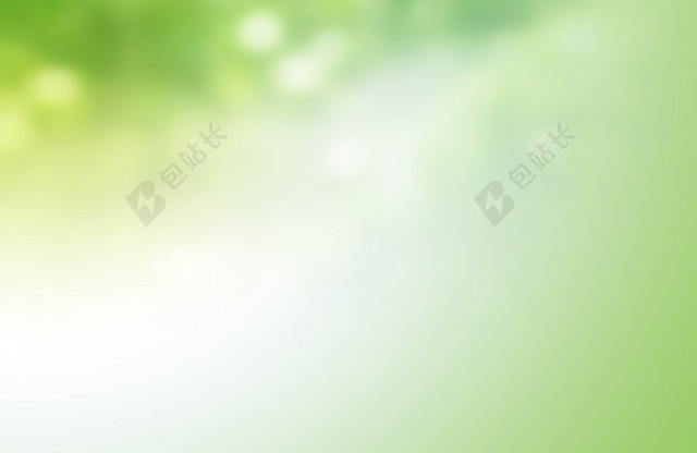 绿色模糊唯美背景
