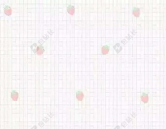 小清新背景草莓背景格子背景H5背景