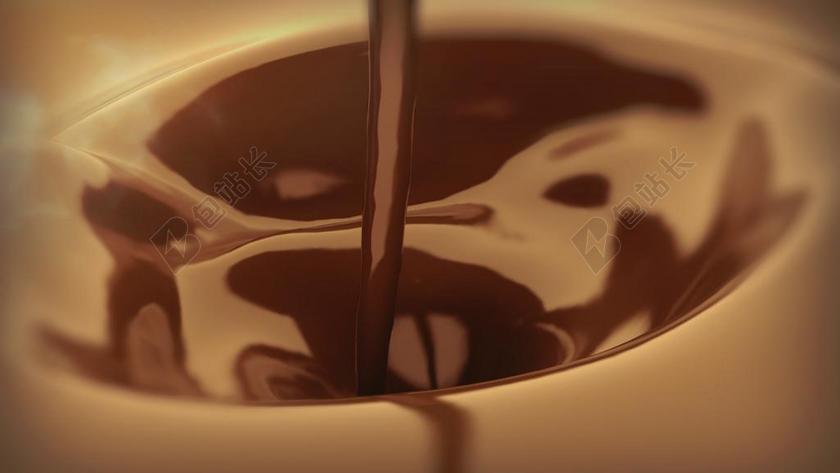 巧克力 3D 流体  液体 布朗 计算机图形学