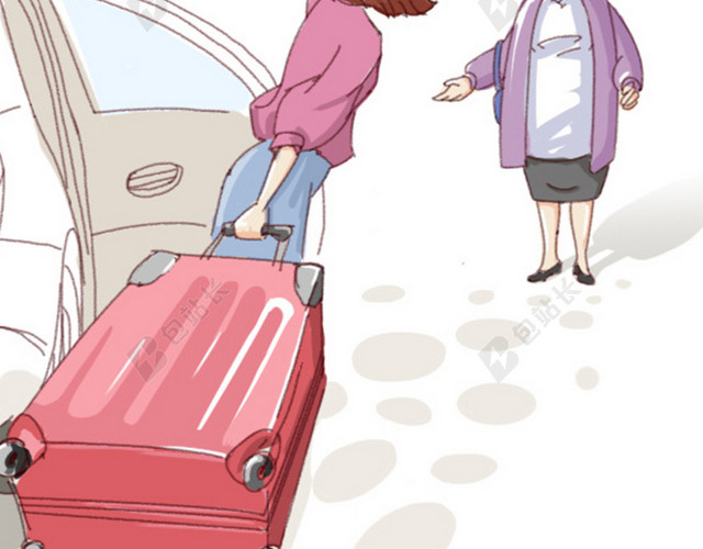 回家送妈妈的礼物H5背景素材