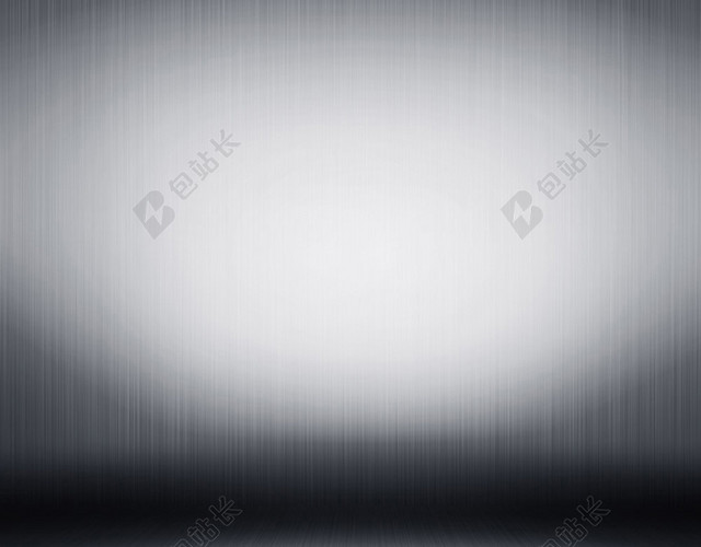 银白色金属渐变简约背景