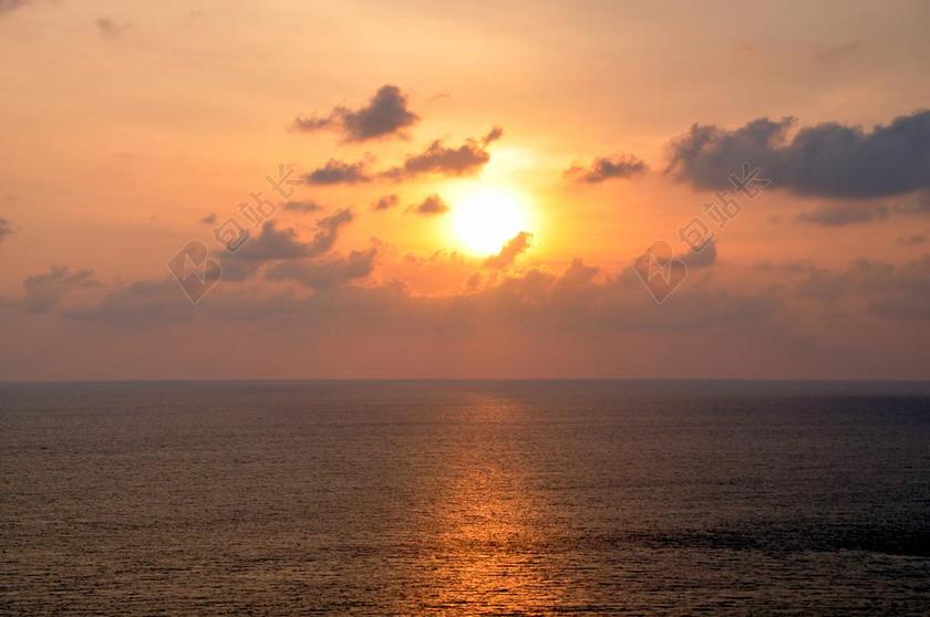 日落 海 泰国 夏天 海洋 自然 太阳 天空 日出