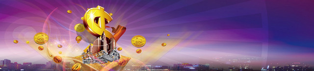 大气金融理财背景BANNER