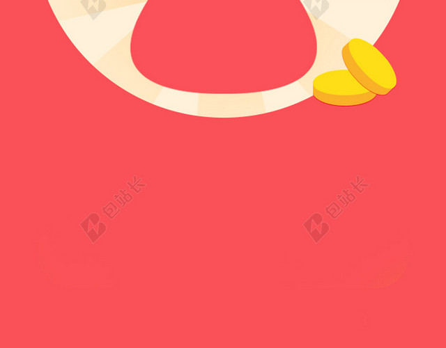 金融行业钱袋H5背景