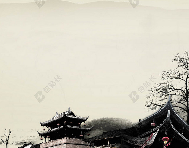 古镇H5背景