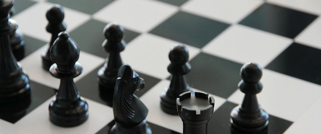 黑白象棋背景