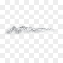 水墨画山水图