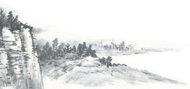 水墨山水风景