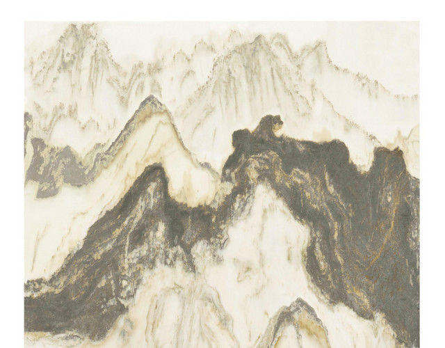山水风景大理石纹免费图片