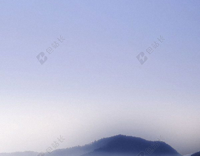 水墨山水H5背景
