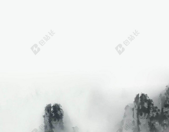 中国风山水H5背景
