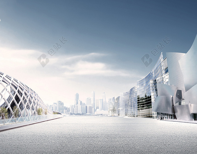 炫酷都市背景