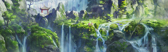 手绘背景