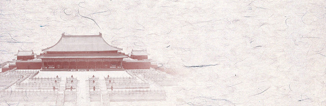 中国风古代建筑背景