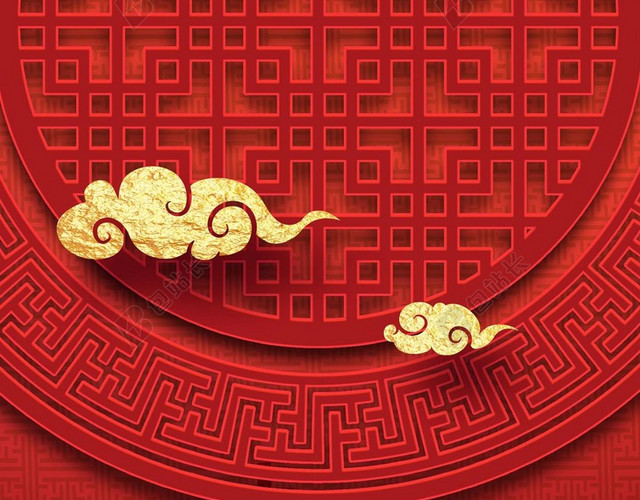 元旦新春背景