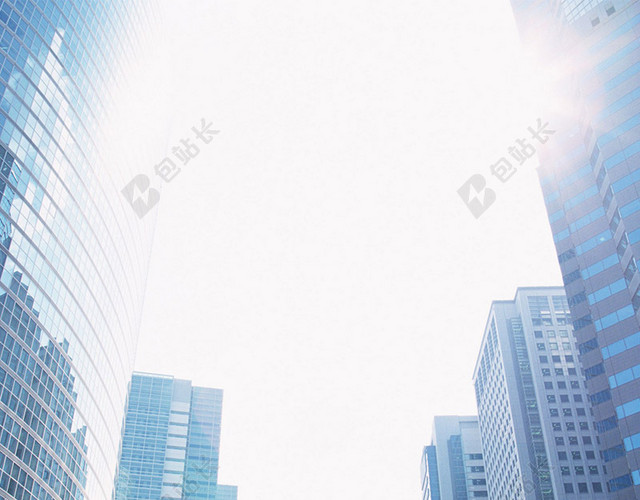 大气城市建筑背景图