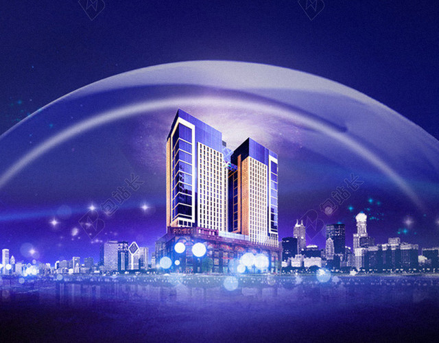 企业海报H5背景
