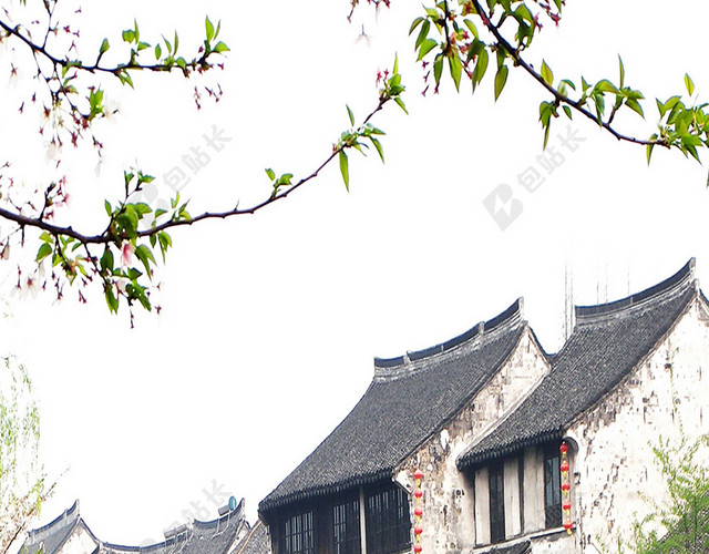 江南小镇H5背景