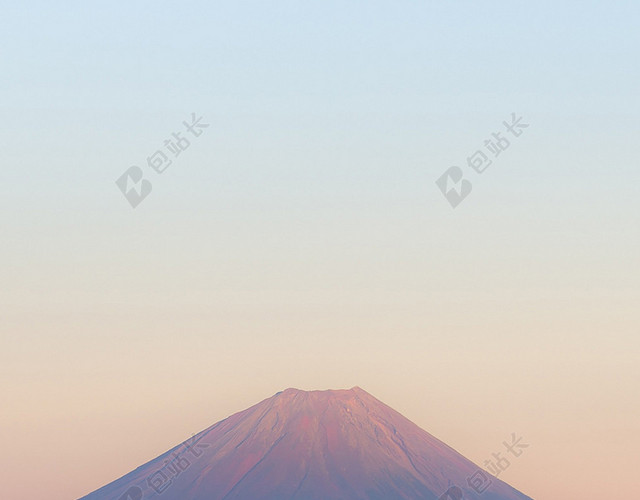 小清新日本富士山手机端H5背景