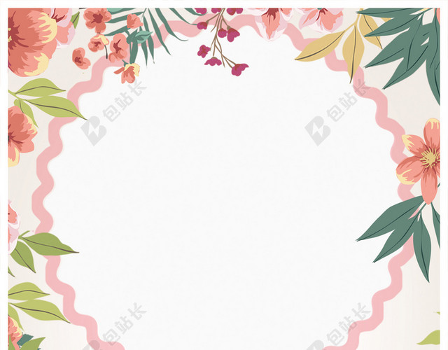 三八女王节简约海报背景素材