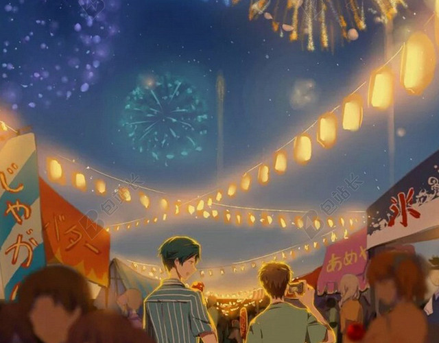 2017年跨年晚会H5背景