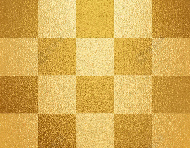 金色简约格子质感底纹背景