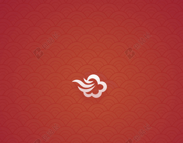 红色喜庆新年H5背景