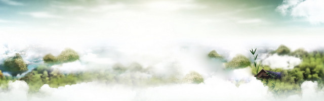 中国风山水全屏BANNER